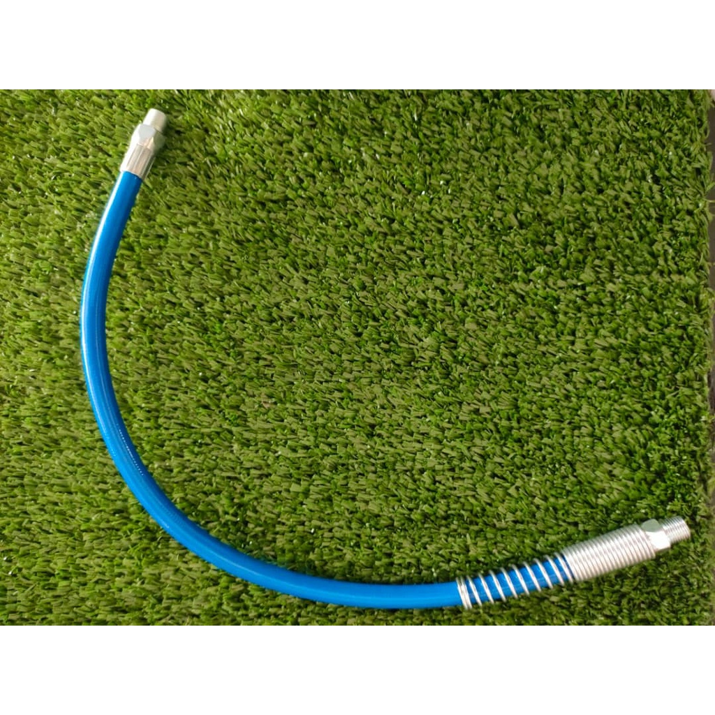 Flexible Grease Gun Whip Hose 20 Inch Heavy Duty High Pressure Long