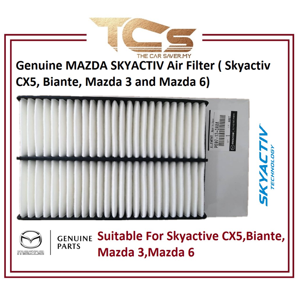 Genuine Mazda Skyactiv Air Filter ( skyactiv CX5, Biante, Mazda 3 and Mazda 6) Shopee Malaysia