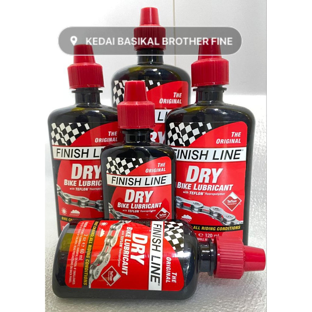ORIGINAL FINISH LINE DRY LUBRICANT WITH TEFLON Shopee Malaysia