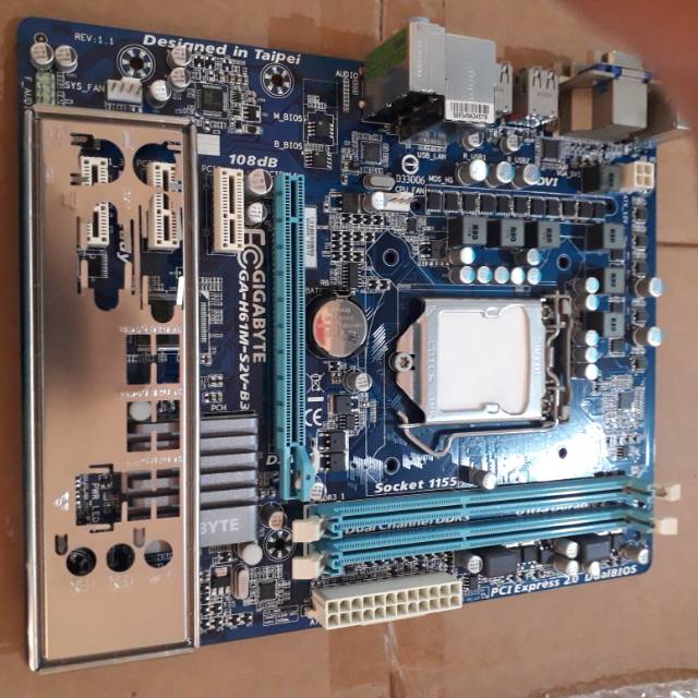 Gigabyte H61 Motherboard Shopee Malaysia