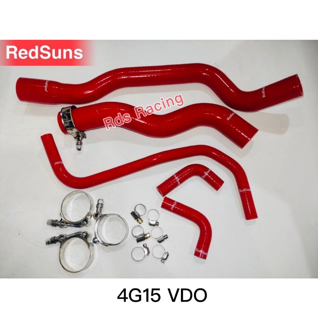 RedSuns 4G15 VDO Wira Satria 1.5 Radiator Hose + Bypass Hose with Clip