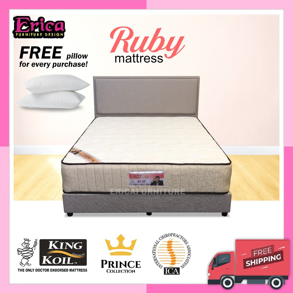 [Erica] King Koil Prince Collection Ruby Mattress / 12" Thick / Coirtex