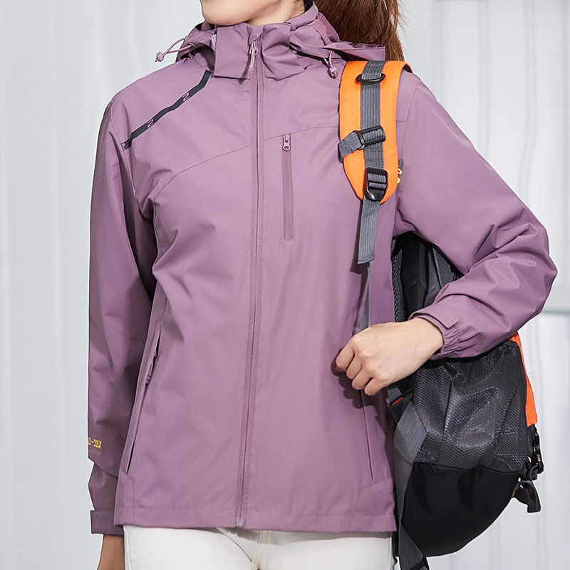Women's Outdoor Jacket Waterproof High Quality Windbreaker Hooded