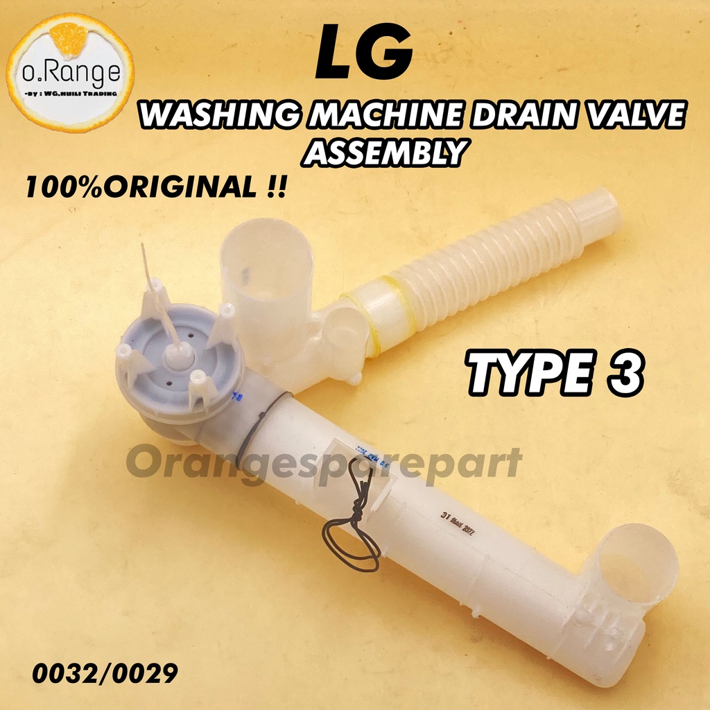 (100ORIGINAL !!) LG WASHING MACHINE DRAIN VALVE ASSEMBLY COMPLATE