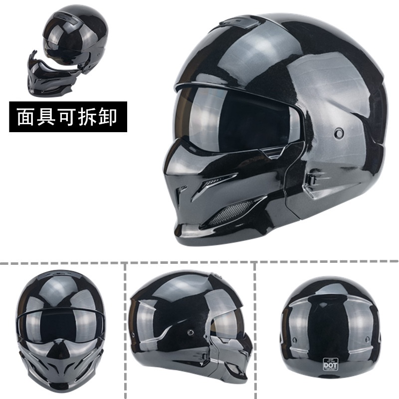Motorcycle Scorpion Helmet Moto Modular Male Retro Helmet Capacete