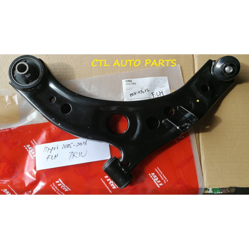PERODUA MYVI 2005 2016 LOWER ARM front left with ball joint Shopee