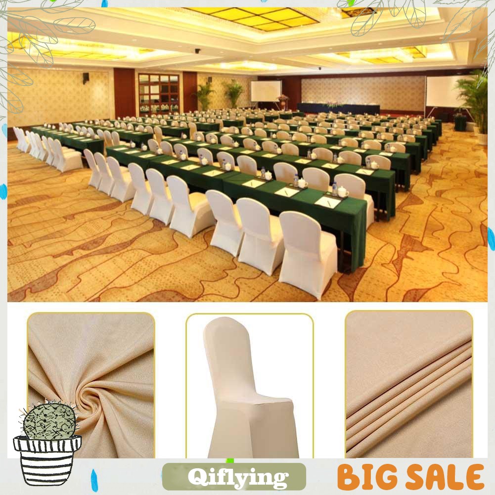 💖 Stretch Banquet Chair Covers Seat Covers for Hotel Party Wedding