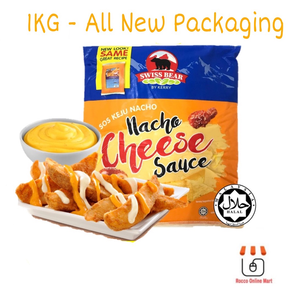 SWISS BEAR NACHO CHEESE SAUCE 1KG (NEW PACKAGING) Shopee Malaysia