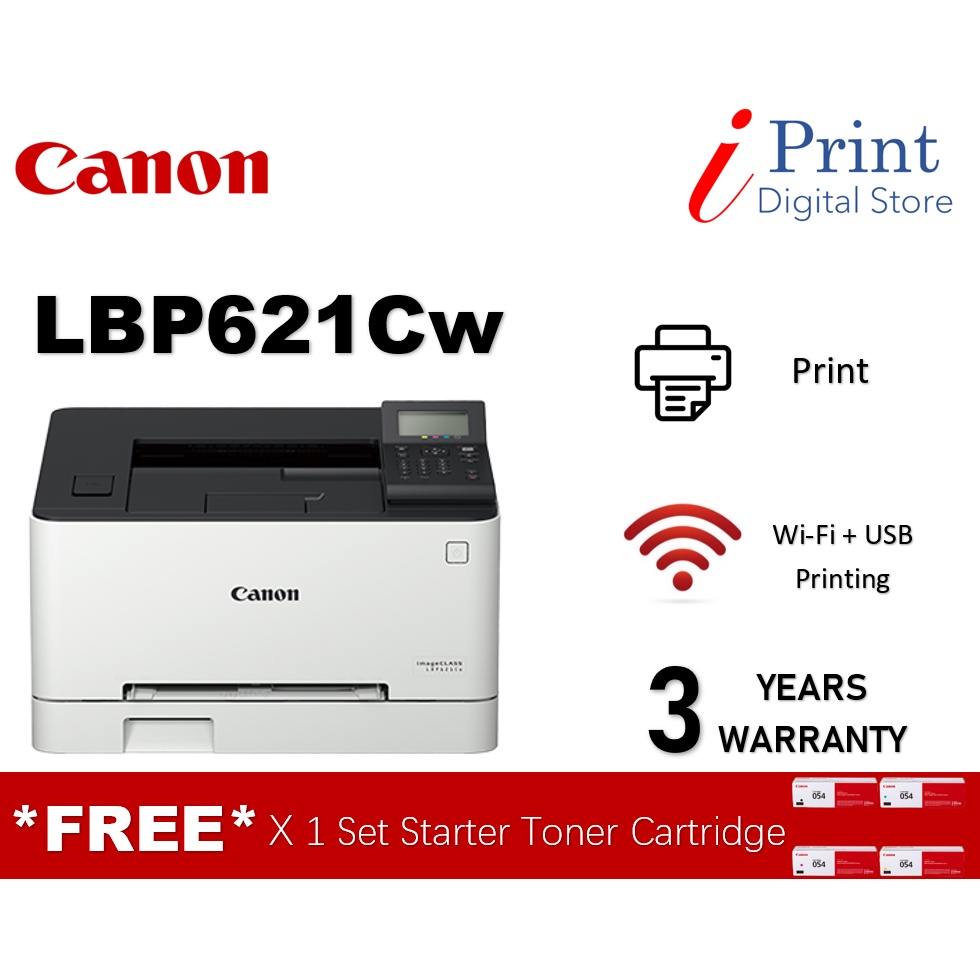 CANON LBP621CW COLOUR LASER PRINTER Shopee Malaysia
