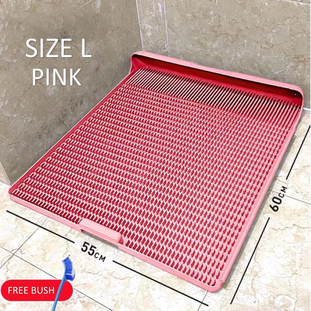 Dog Toilet/Flushable Pet Toilet/Easy Washable Dog Toilet/Pet Urinal Tray/Anti Stepping/Easy