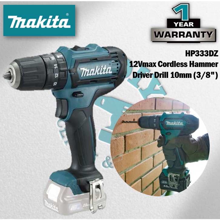 MAKITA HP333DZ / HP333DWY / HP333DWYE / HP333DWAE 12Vmax Cordless