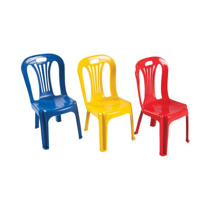 [Twins Dolphin] Plastic Children Chair / Armless Chair / Kid Chair