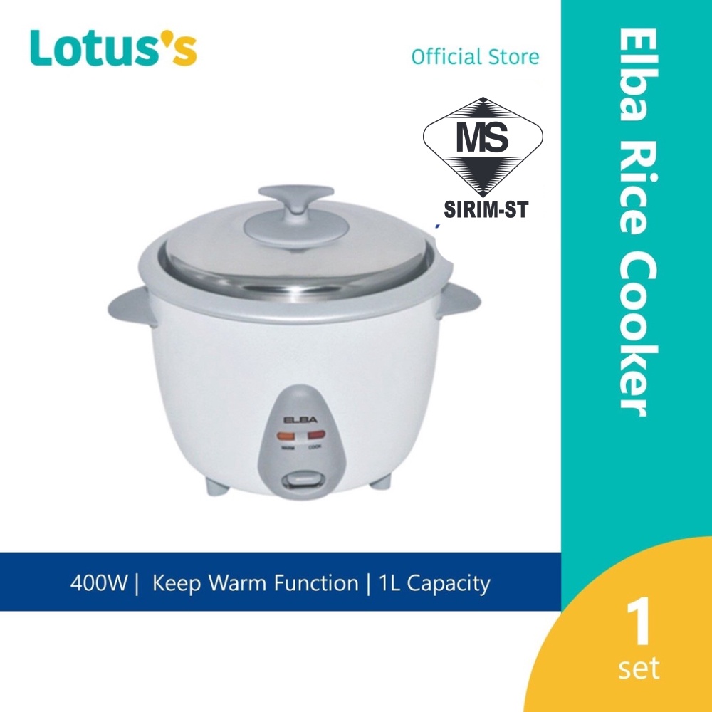 [Sda Deals] Elba Erc1066T Rice Cooker 1.0L Shopee Malaysia