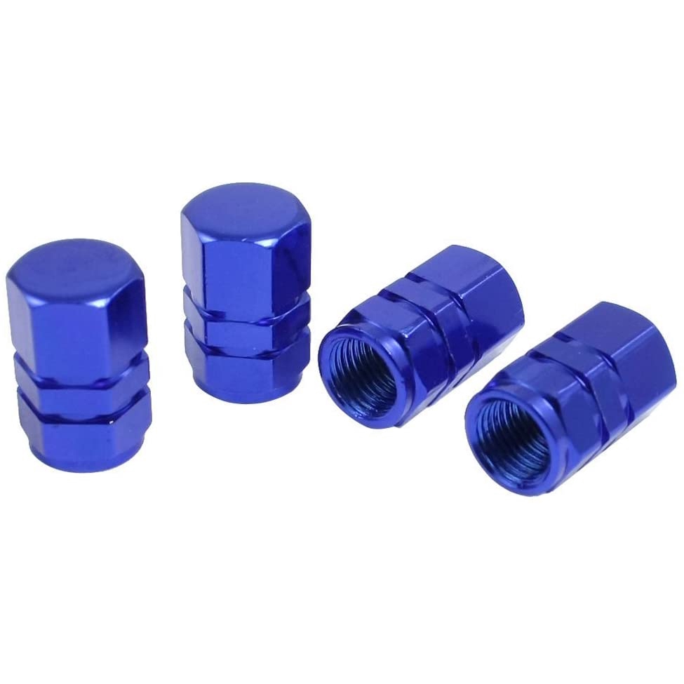 Aluminum / Luminous Air Pressure Valve Cap Tire Wheel Rims Stem Valve