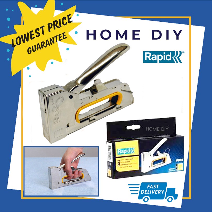 RAPID R23 Metal Staple Gun Shopee Malaysia