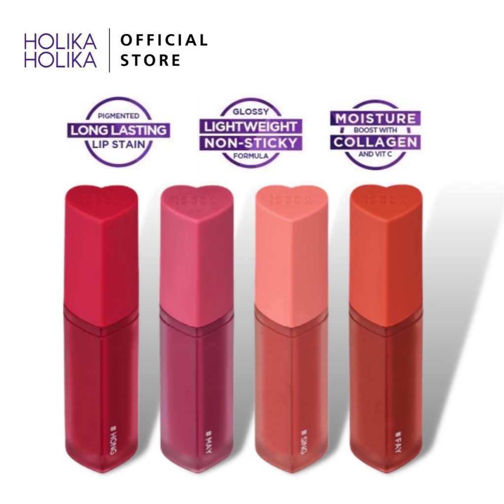 Holika Holika Heart Crush Glow Air Lip Tint With Effect Of Tattoo