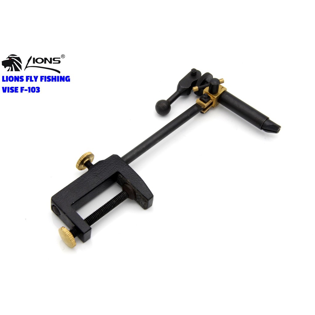 LIONS Rotary Fly Tying Vise, Tie Assist Jig Hook, Balanced JAW, Suitable for Left and Right Hand