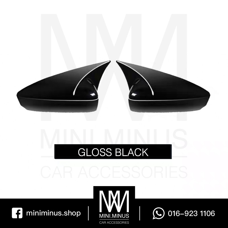 Mazda 3 (20202023) Carbon Fiber M4 Style Side Mirror Cover Shopee