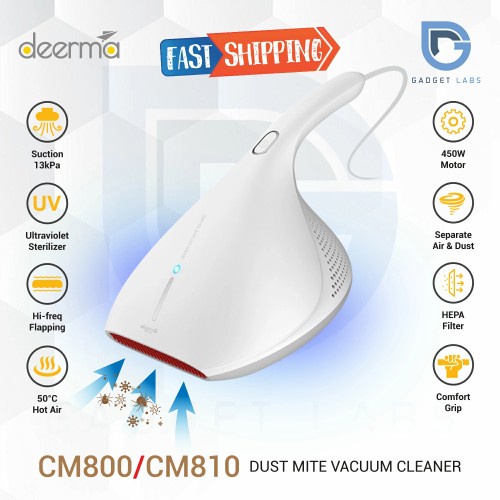 Deerma UVC CM800 CM810 Vacuum Cleaner Mite Vacuum Cleaner Shopee