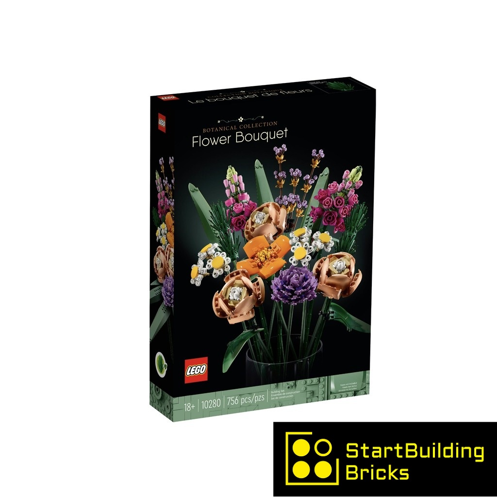 10280 LEGO Creator Expert Flower Bouquet Shopee Malaysia
