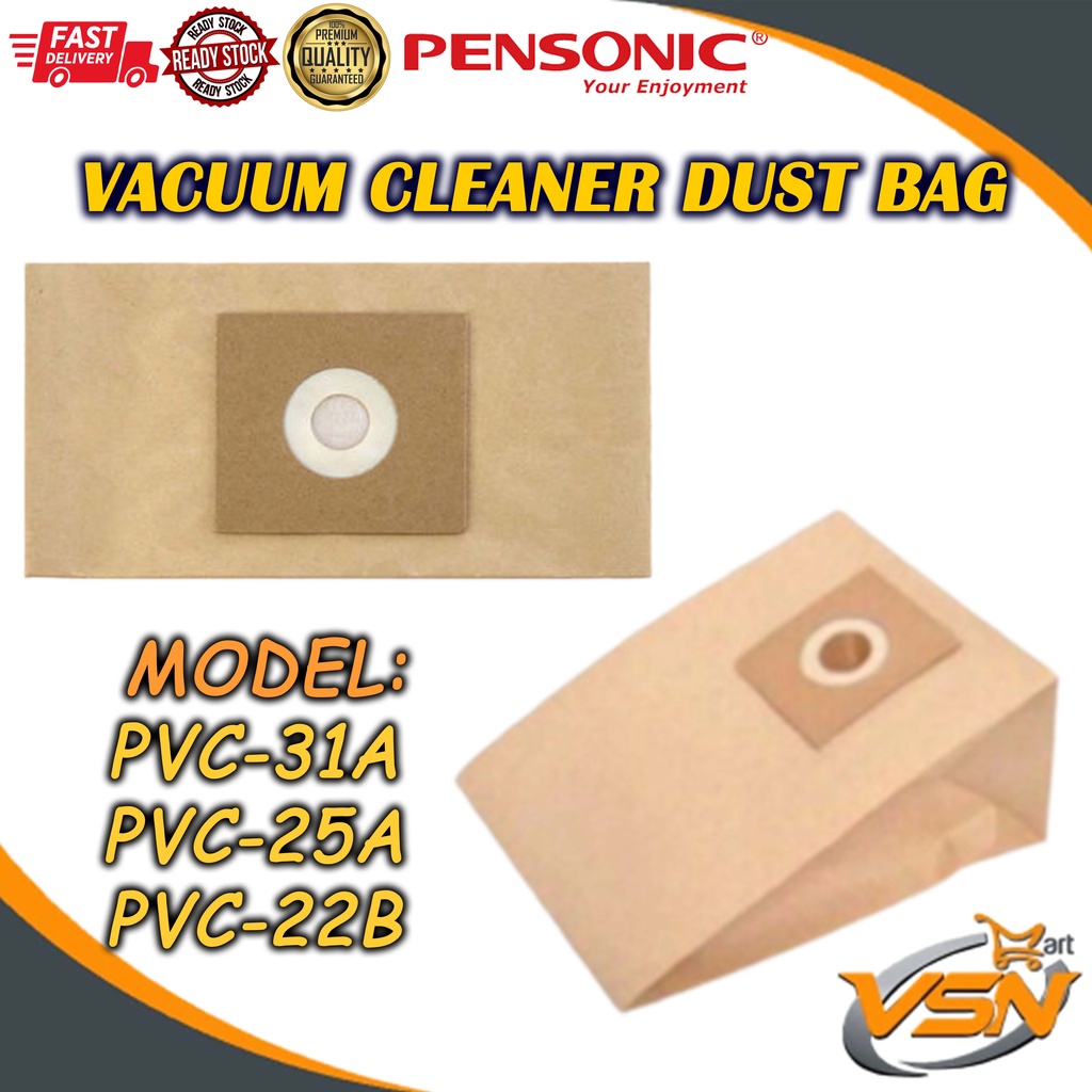 GENUINE Pensonic Vacuum Cleaner Dust Bag for PVC31A, PVC25A, PVC22B
