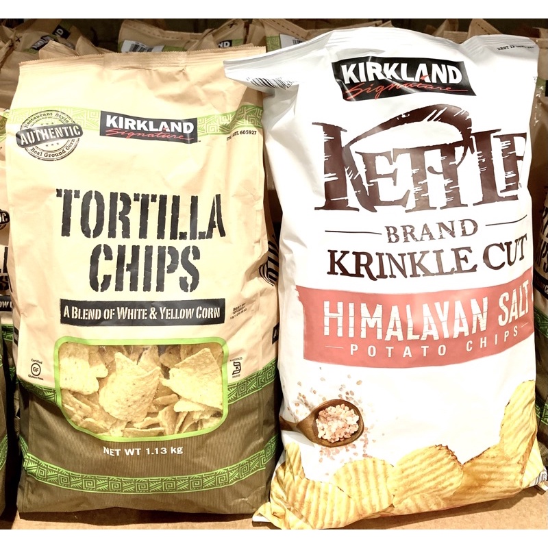 COSTCO Daigou Kirkland Signature Himalayan Pink Salt Potato Chips/Corn