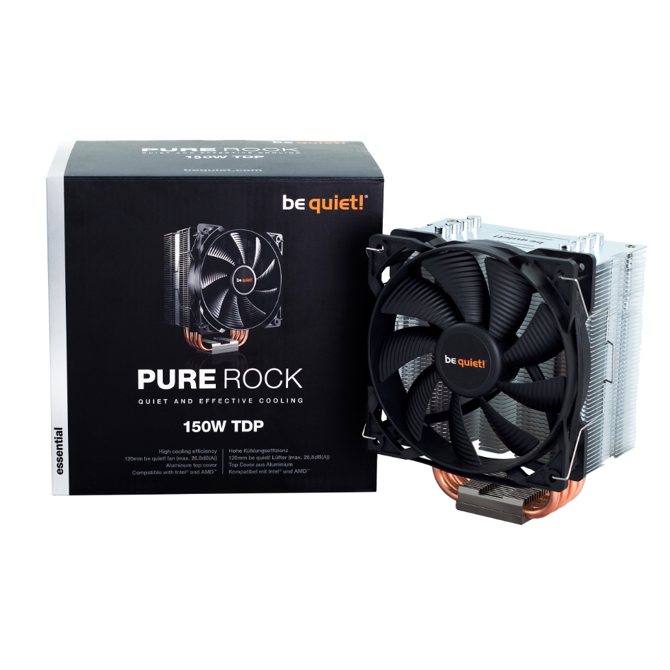  be quiet! Pure Rock QUIET AND EFFECTIVE COOLING CPU AIR COOLER