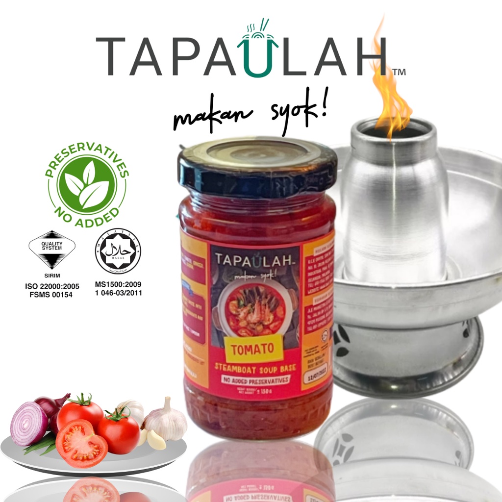 Tomato Steamboat Soup Base I Halal I Hotpot Steamboat No Added