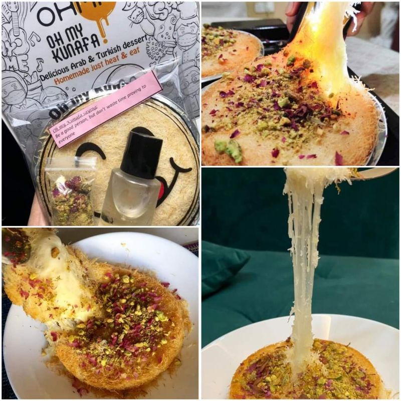 Kunafa Cheese/Kanafeh OHMK Manisan Arab Turki Shopee Malaysia