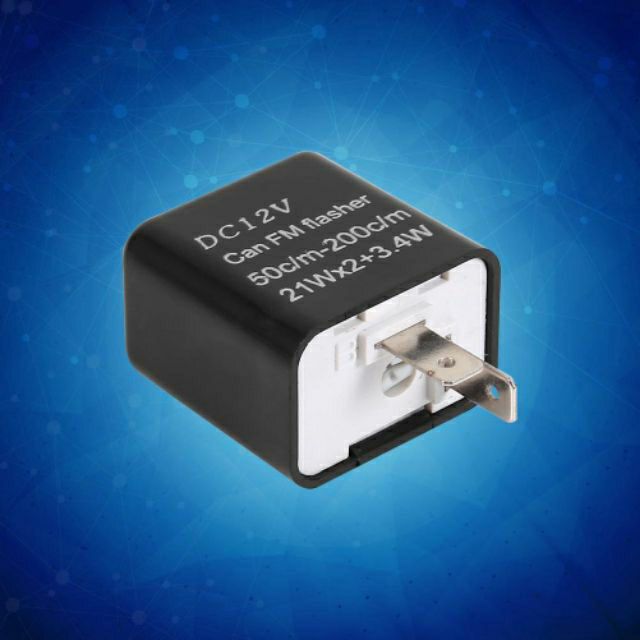 Universal Motorcycle Relay Turn Signal Indicator LED Flasher Relay