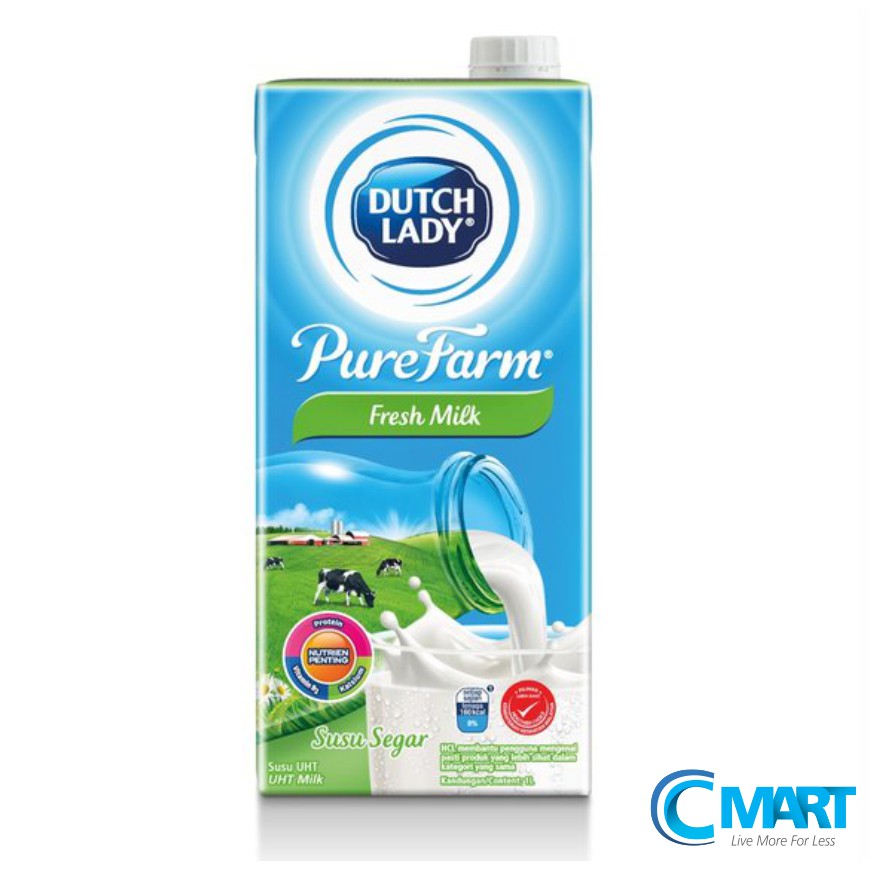 Dutch Lady UHT Fresh Milk 1Litre Shopee Malaysia