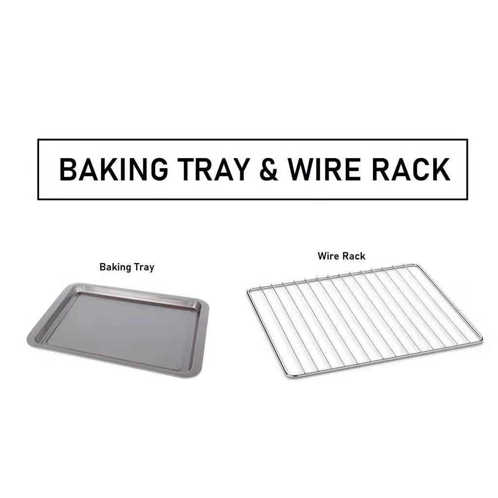 Ready Stock 12L 48L Electric Oven Large Capacity Big Size Electric