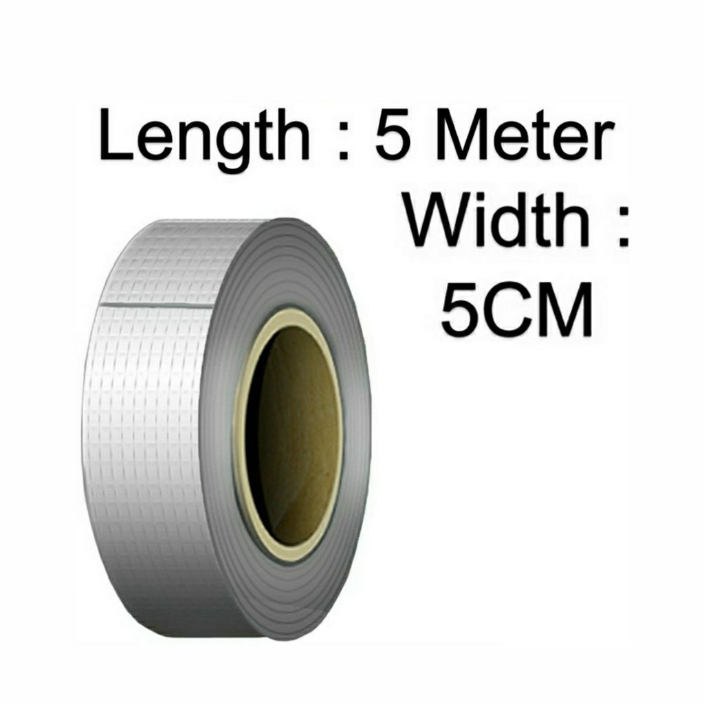 💥Aluminum Waterproof Roof Tape💥 Pelekat Gam Tampal Zink Tangki Paip