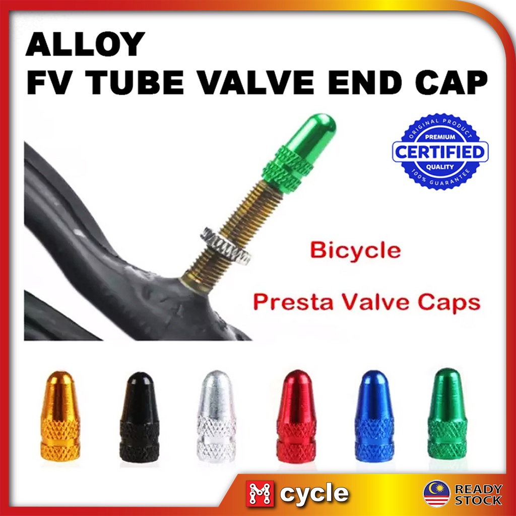 Bicycle Presta Valve Caps Road Bike MTB French Tyre F/V Inner Tube Pump Valve Alloy End Cap