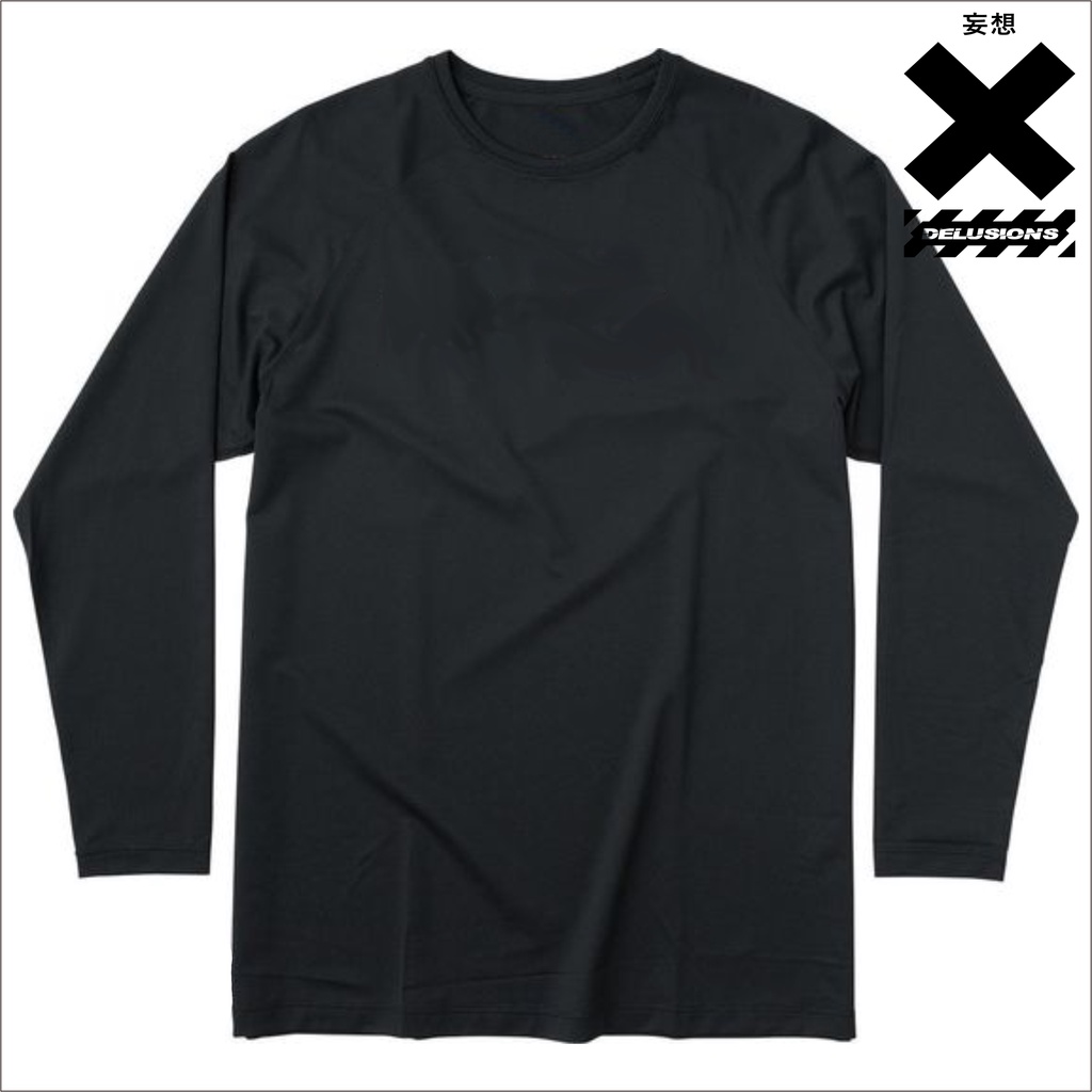 Long Sleeve Plain TShirt ROUND NECK M L XL/Plain Shirt/Men's Plain T