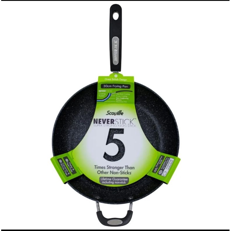 Scoville Neverstick 30cm Frying Pan Nonstick Shopee Malaysia