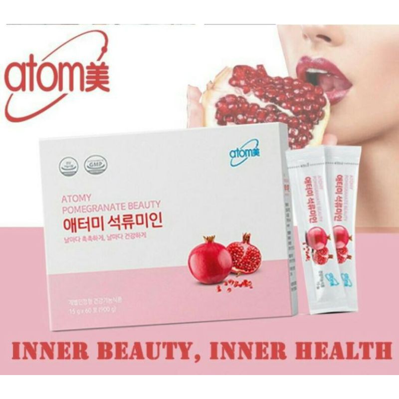 ATOMY POMEGRANATE MIXED FRUIT JELLY 1box(60sachets) Shopee Malaysia