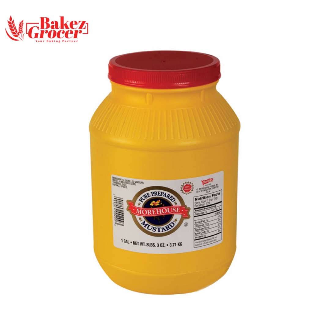 Morehouse Pure Prepared Mustard 3.71kg Shopee Malaysia