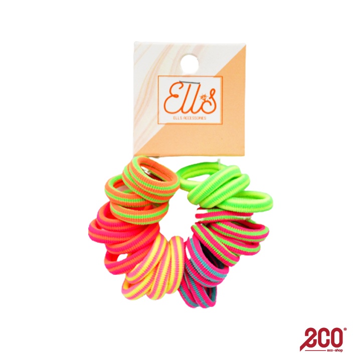 Ell's Elastic Hair Loops Hair Ties (24 IN 1) ACL003T0310 ACL003