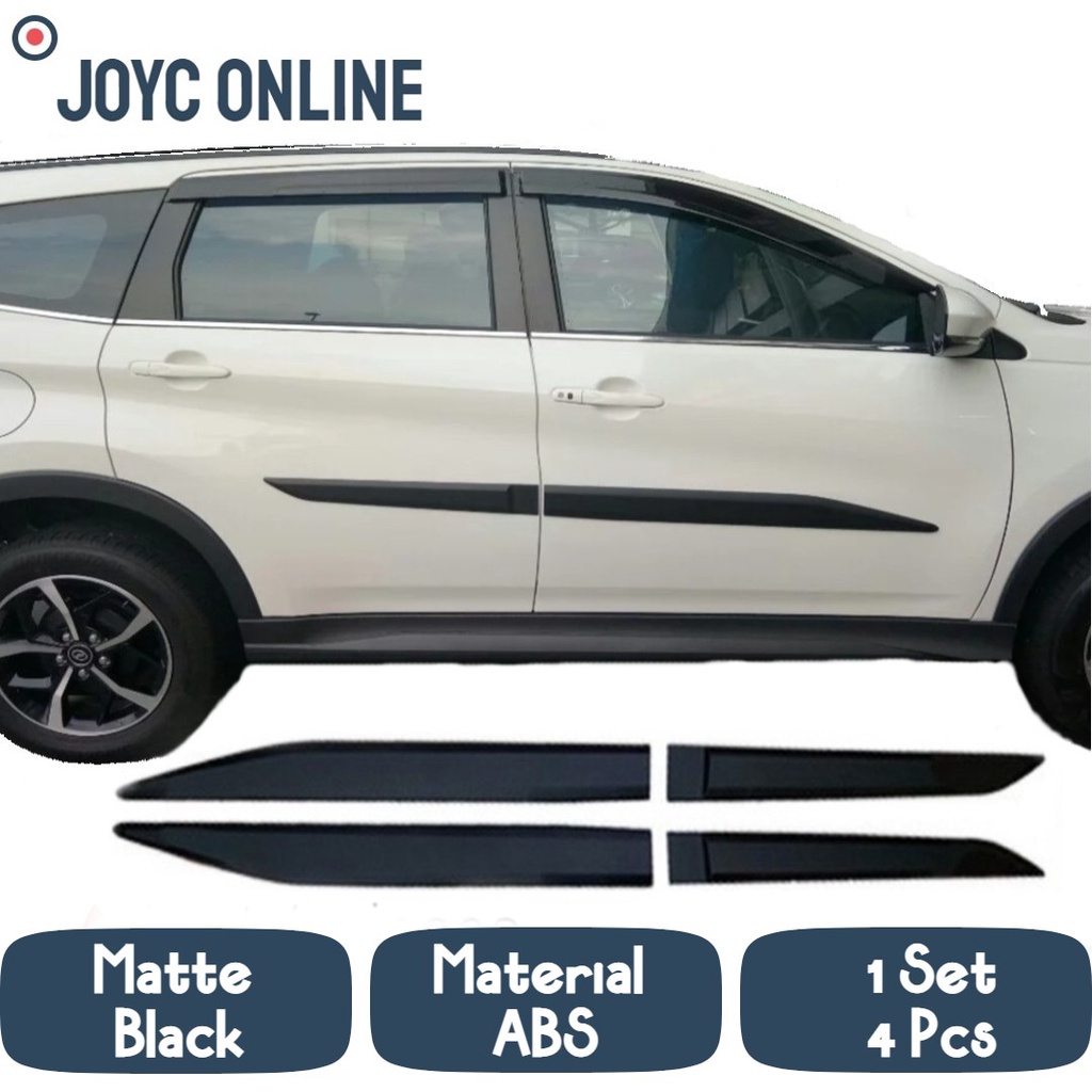 Perodua Aruz / Toyota Rush Side Body Door Moulding Trim (CARBON FIBRE