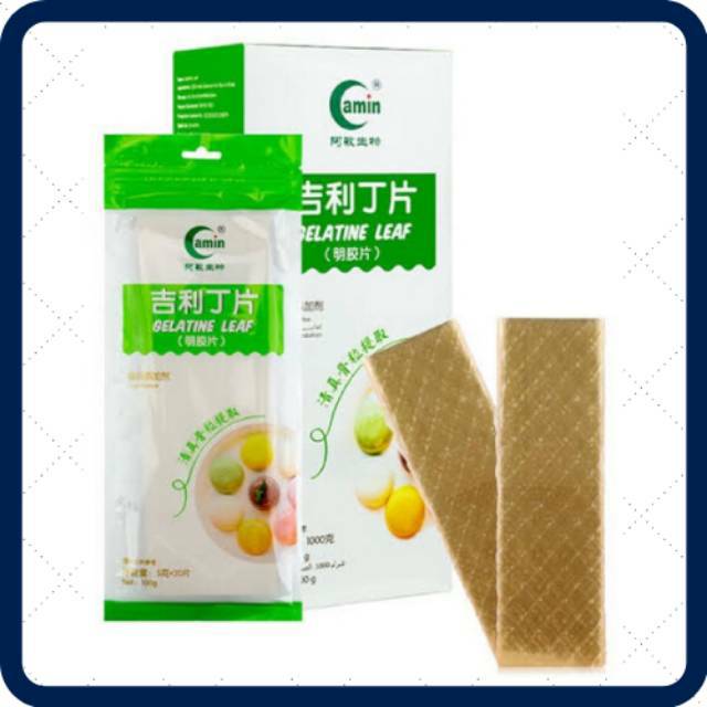 40 Sheets Of Gelatin Halal Mui Sheet Gelatine Leaf Gelatin Sheet