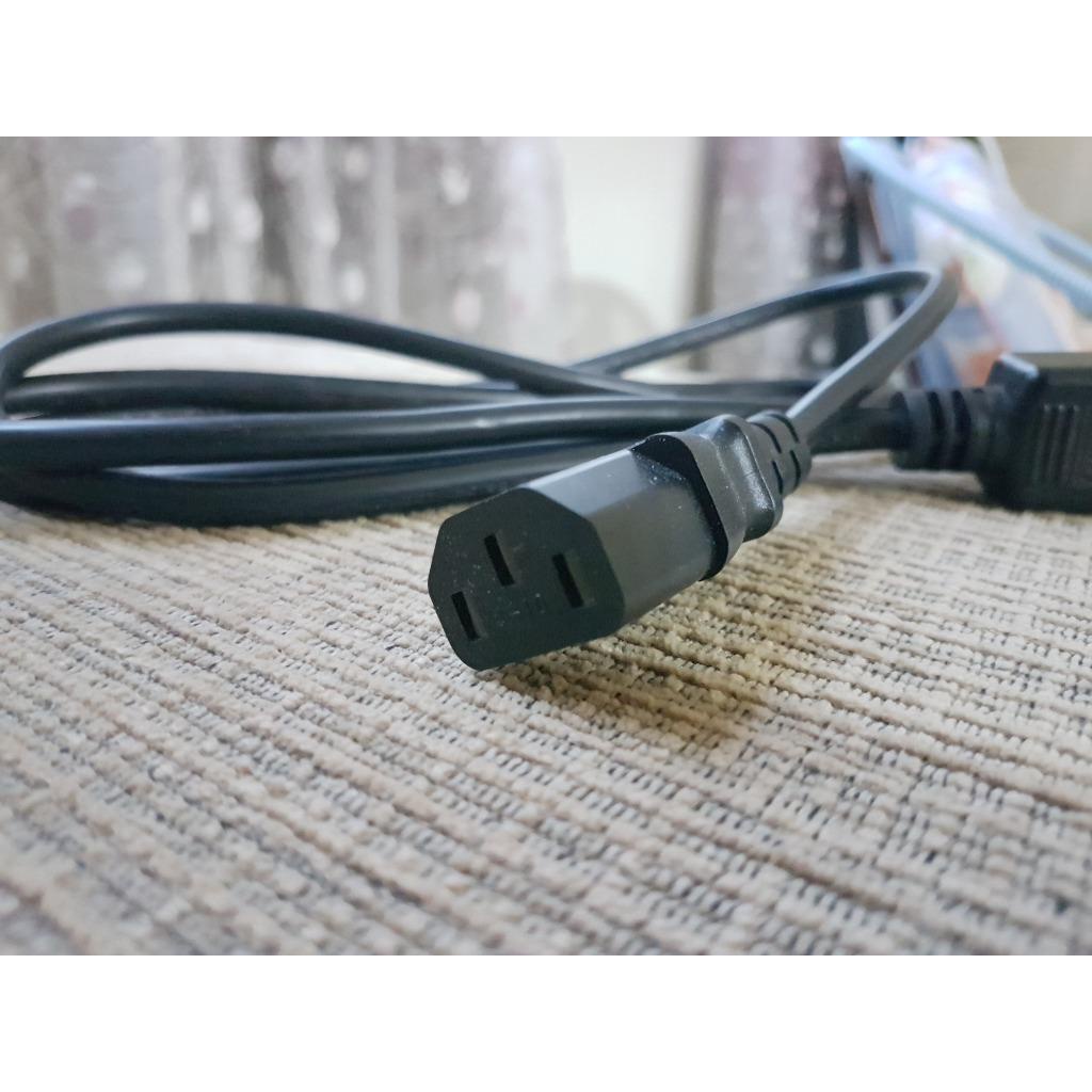 (Used) Power Cord - Monitor to CPU (UK 3 Pin) | Shopee Malaysia