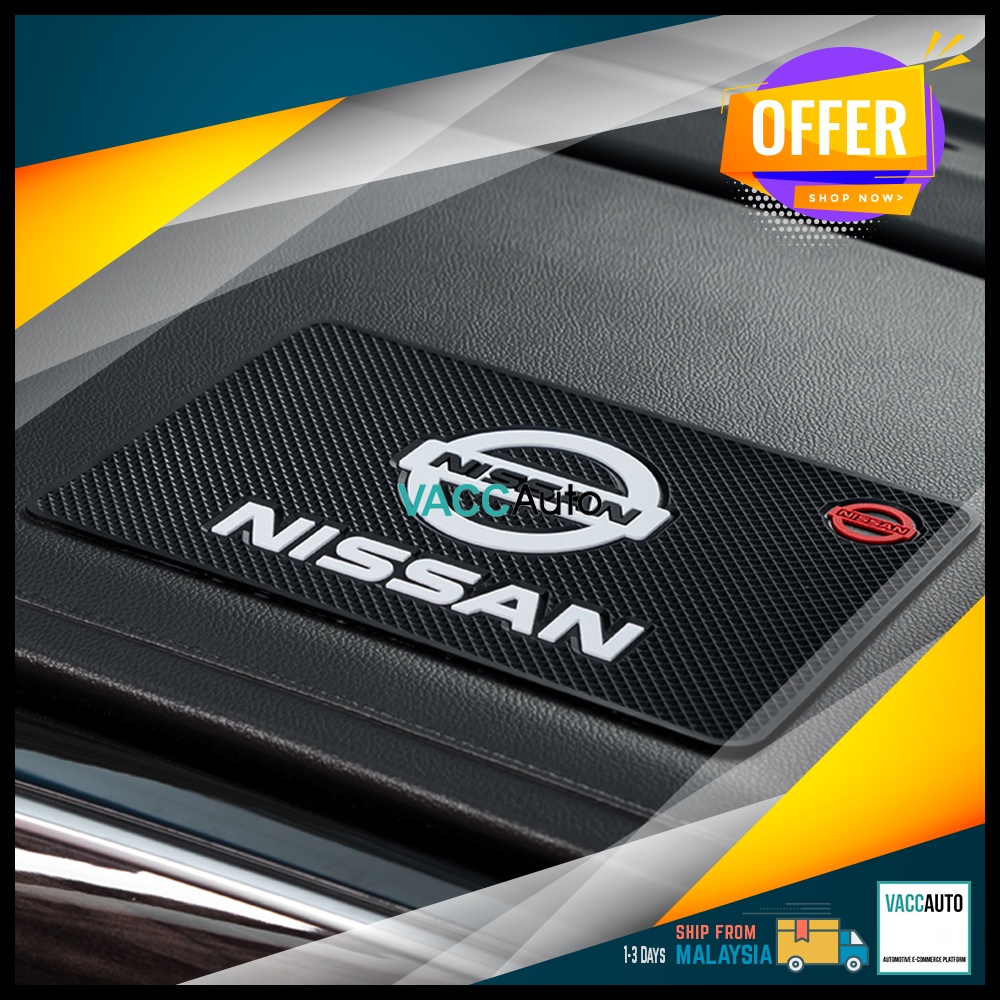 Toyota Honda Hyundai Kia Nissan Mazda Dashboard Rubber Mat AntiSlip