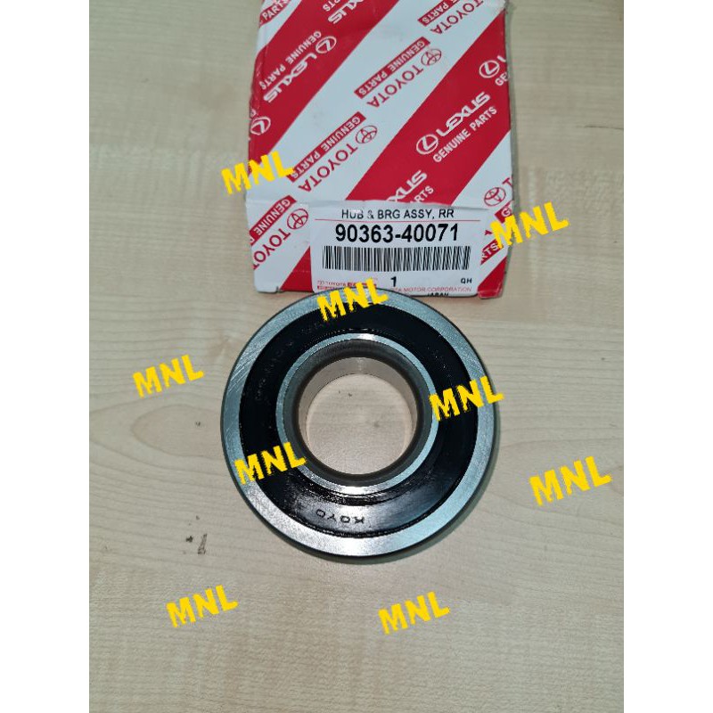 TOYOTA HIACE KDH200 REAR WHEEL BEARING Shopee Malaysia