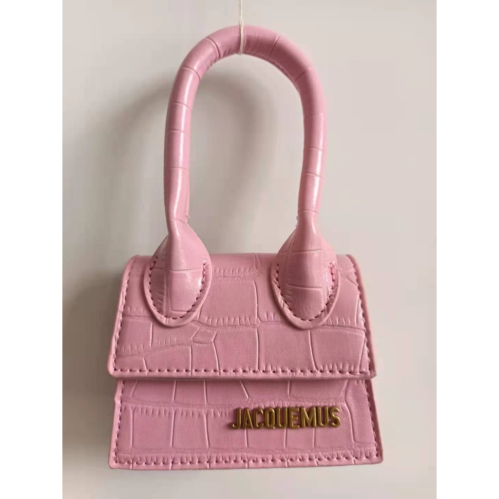 2024 new Jacquemus crocodile pattern female bag cover type handbag