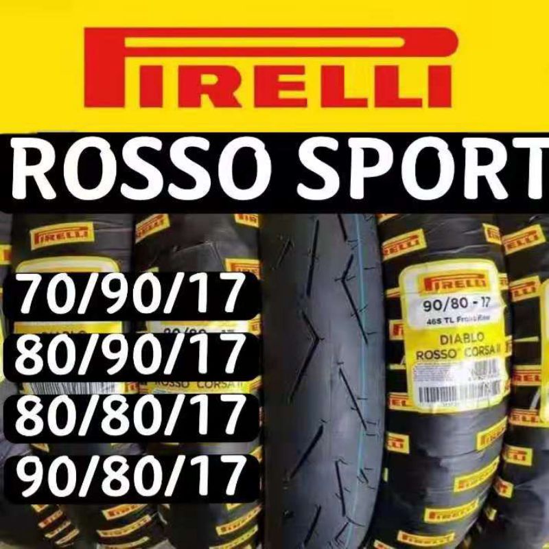 【NEW ARRIVE】PIRELLI Diablo Rosso Sport Tubeless Tyre Tire Tayar