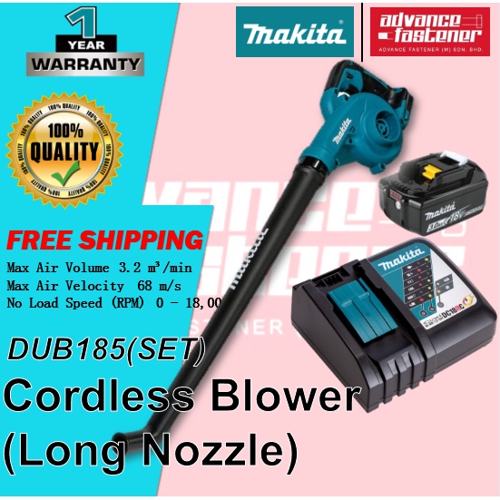 MAKITA DUB185Z DUB185 18V Cordless Blower | Shopee Malaysia