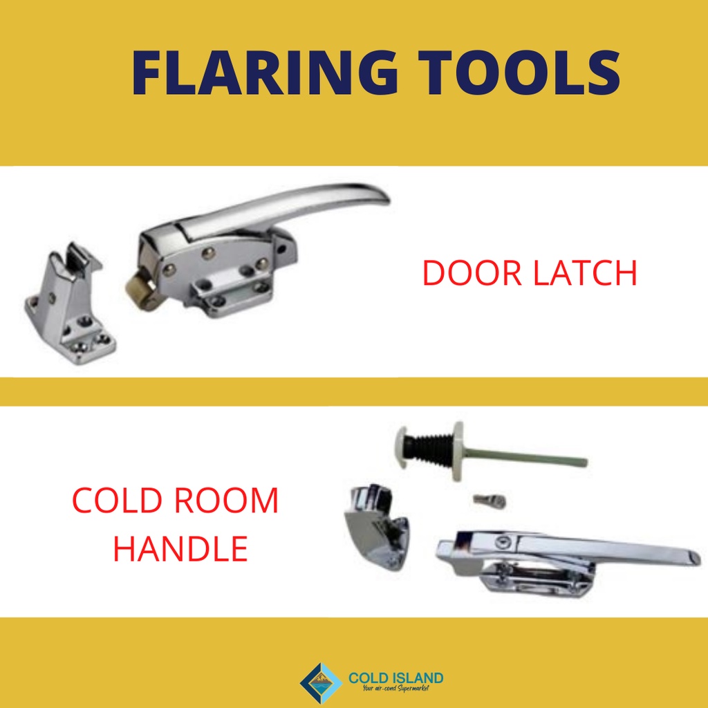 DOOR LATCH711 / DOOR HINGES712 / COLD ROOM HANDLE1178 /COLD ROOM