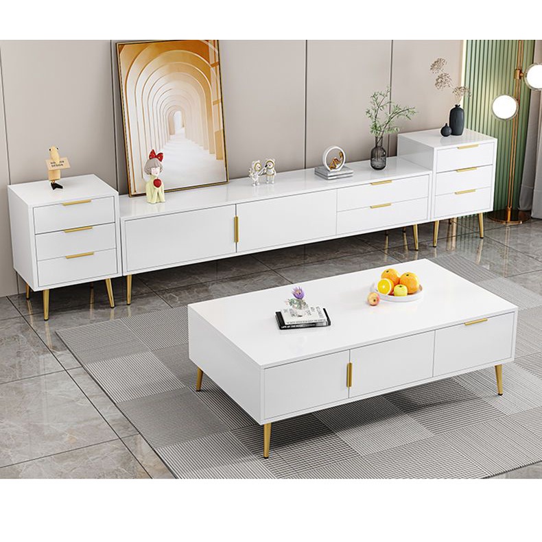 Nordic TV coffee table living room wall modern