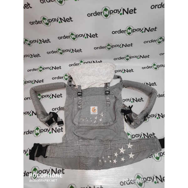 Preloved Authentic Ergobaby Original Galaxy Grey/ BECO Butterfly